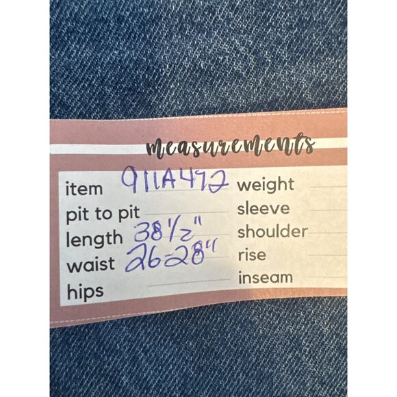 Zara Denim Maxi Skirt XS High Waist Distressed Hem Blue - Picture 5 of 13